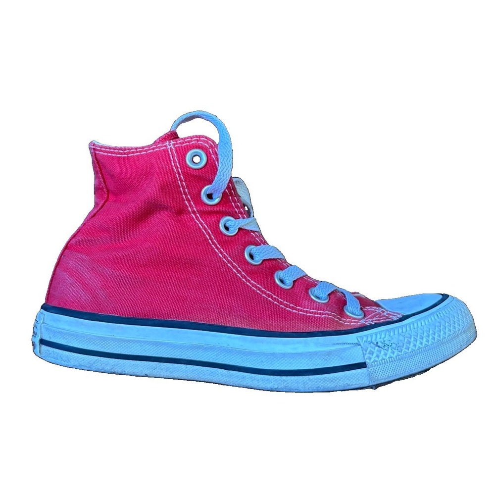 Converse Chuck Taylor All Star High Womens Size 5.5 Red Athletic Shoes Sneakers